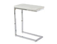 Echo White Marble Top Chairside End Table by Steve Silver at Eve Furniture