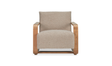 Eckersley Lounge Chair Beige Faux Shearling by Moe's Home at Eve Furniture