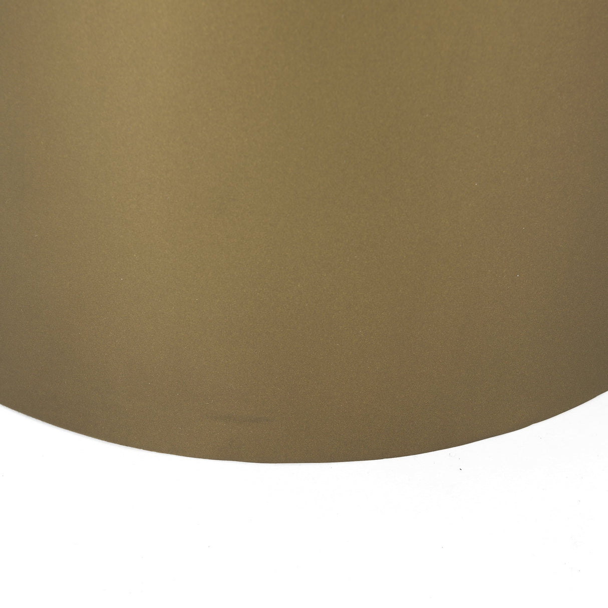 Eclipse Antique Brass Metal Drum Base w/ Dark Brown Wood Top End/Side Table by Mercana at Eve Furniture