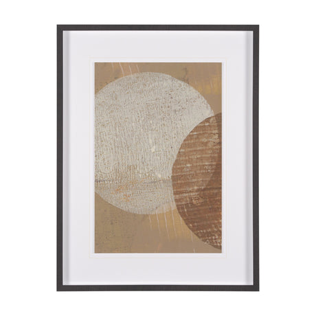 Eclipse I by Mercana Studio a Hand Embellished Framed Art Print Matted under Glass by Mercana at Eve Furniture