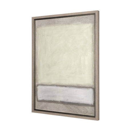 Ecru by Mercana Studio a Hand Embellished Textured Framed Art Photograph Matted under Glass by Mercana at Eve Furniture