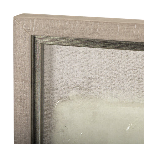 Ecru by Mercana Studio a Hand Embellished Textured Framed Art Photograph Matted under Glass by Mercana at Eve Furniture