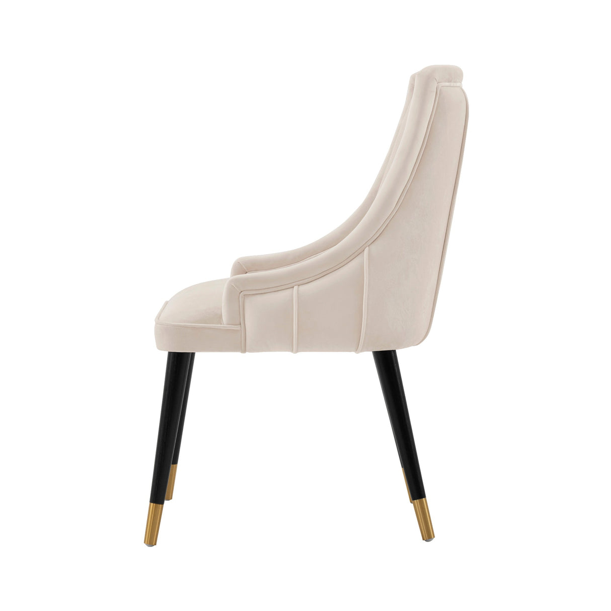 Eda Dining Chair in Cream by Manhattan Comfort at Eve Furniture