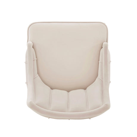 Eda Dining Chair in Cream by Manhattan Comfort at Eve Furniture