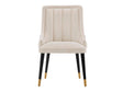 Eda Dining Chair in Cream by Manhattan Comfort at Eve Furniture