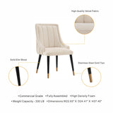 Eda Dining Chair in Cream (set of 2) by Manhattan Comfort at Eve Furniture