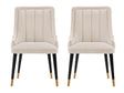 Eda Dining Chair in Cream (set of 2) by Manhattan Comfort at Eve Furniture