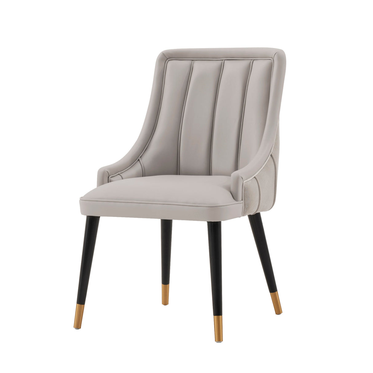 Eda Dining Chair in Grey by Manhattan Comfort at Eve Furniture