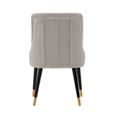 Eda Dining Chair in Grey by Manhattan Comfort at Eve Furniture