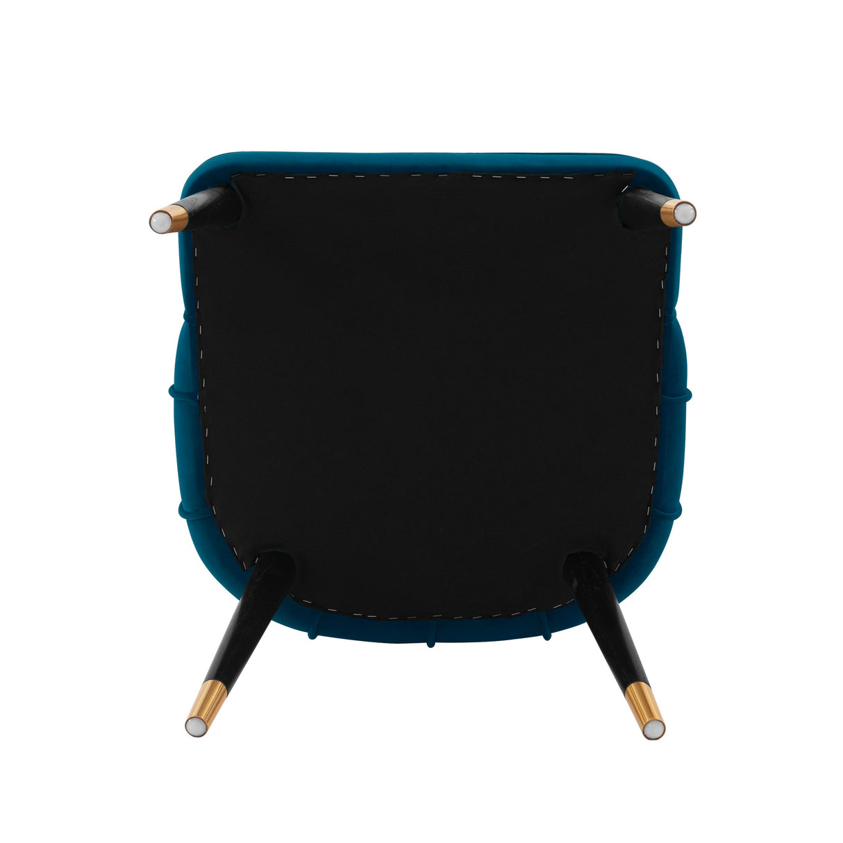 Eda Dining Chair in Midnight Blue by Manhattan Comfort at Eve Furniture