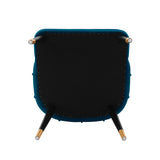 Eda Dining Chair in Midnight Blue by Manhattan Comfort at Eve Furniture