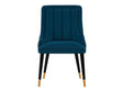 Eda Dining Chair in Midnight Blue by Manhattan Comfort at Eve Furniture