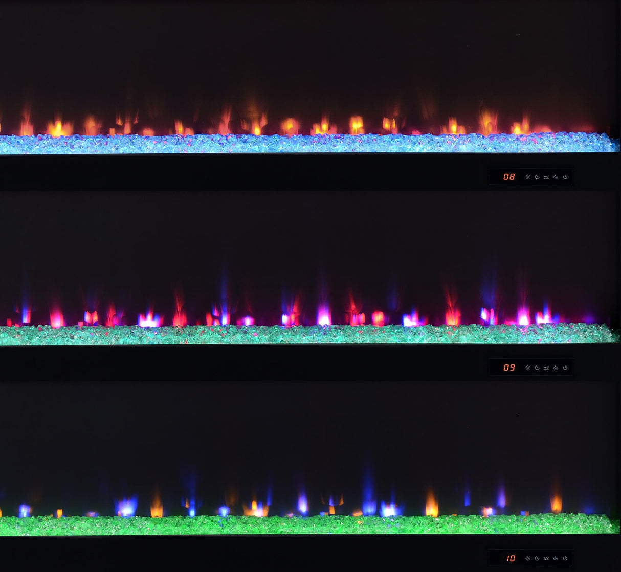 Eddy Mango 79-inch 2-Door TV Stand Fireplace Media Console by Coaster at Eve Furniture
