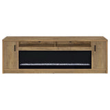 Eddy Mango 79-inch 2-Door TV Stand Fireplace Media Console by Coaster at Eve Furniture