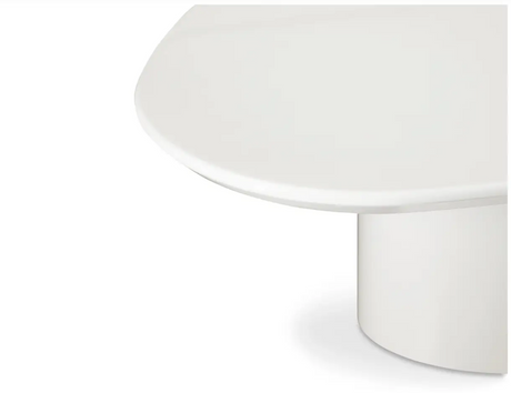Eden Coffee Table Ivory Lacquer by Moe's Home at Eve Furniture