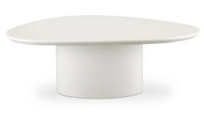 Eden Coffee Table Ivory Lacquer by Moe's Home at Eve Furniture