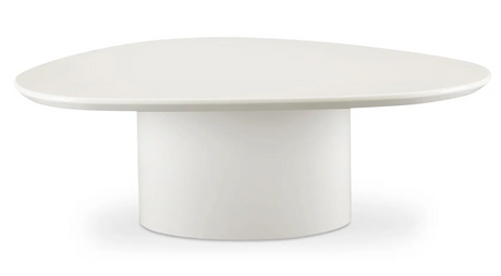 Eden Coffee Table Ivory Lacquer by Moe's Home at Eve Furniture
