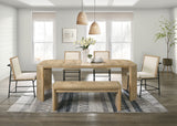 Edenbridge Oak Bench by Furniture of America at Eve Furniture