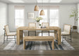 Edenbridge Oak Dining Table Only by Furniture of America at Eve Furniture