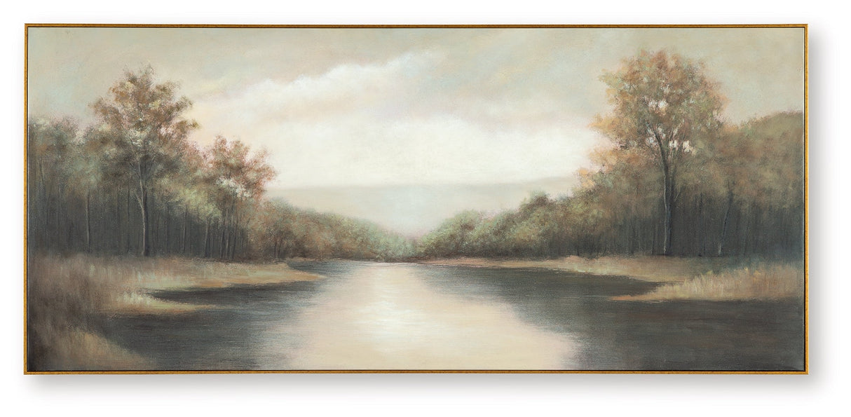 Edendale Multi Wall Art by Ashley at Eve Furniture