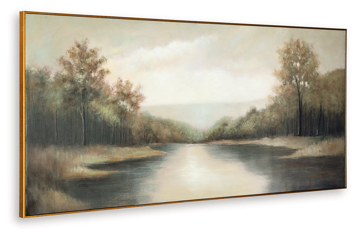 Edendale Multi Wall Art by Ashley at Eve Furniture