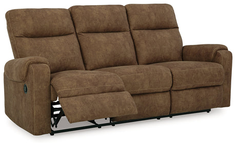Edenwold Brindle Manual Sofa, Loveseat and Recliner by Ashley at Eve Furniture