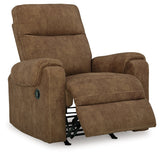 Edenwold Brindle Manual Sofa, Loveseat and Recliner by Ashley at Eve Furniture