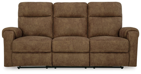 Edenwold Brindle Manual Sofa, Loveseat and Recliner by Ashley at Eve Furniture
