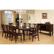 Edgewood Espresso 9-Piece Dining Room Set by Furniture of America at Eve Furniture