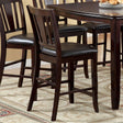 Edgewood Espresso Counter Ht. Chair, Set of 2 by Furniture of America at Eve Furniture