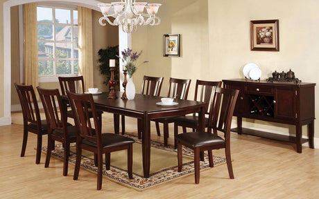 Edgewood Espresso Dining Table by Furniture of America at Eve Furniture