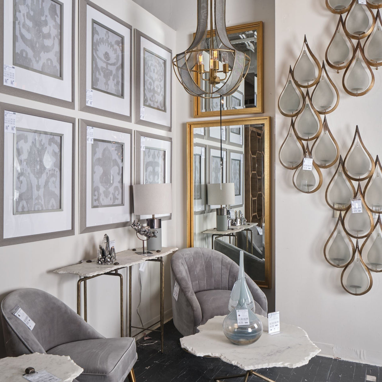 Edidon Wall Candle Holder by Mercana at Eve Furniture
