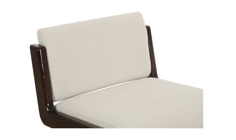 Edie Accent Chair Flecked Ivory by Moe's Home at Eve Furniture