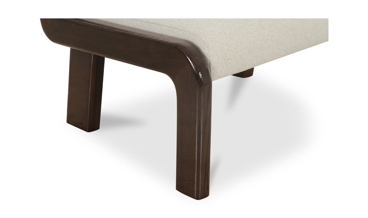 Edie Accent Chair Flecked Ivory by Moe's Home at Eve Furniture