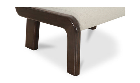 Edie Accent Chair Flecked Ivory by Moe's Home at Eve Furniture