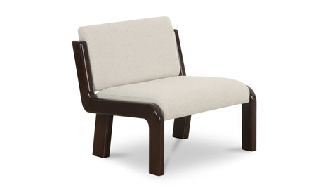 Edie Accent Chair Flecked Ivory by Moe's Home at Eve Furniture