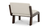 Edie Accent Chair Flecked Ivory by Moe's Home at Eve Furniture
