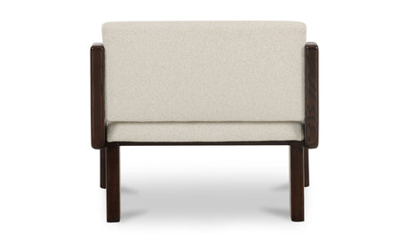Edie Accent Chair Flecked Ivory by Moe's Home at Eve Furniture
