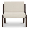 Edie Accent Chair Flecked Ivory by Moe's Home at Eve Furniture