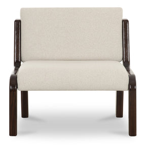 Edie Accent Chair Flecked Ivory by Moe's Home at Eve Furniture