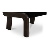 Edie Black Faux Mohair Accent Chair by Moe's Home at Eve Furniture