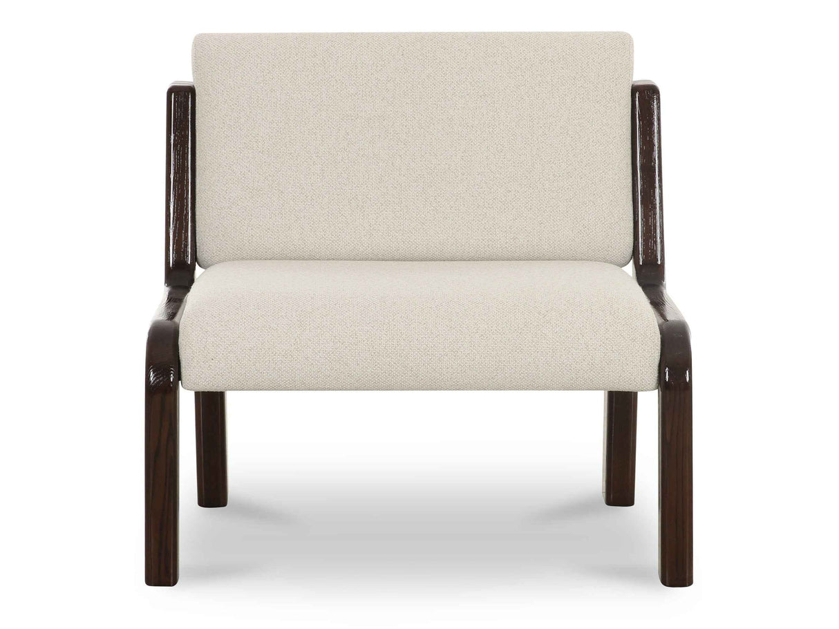 Edie Flecked Ivory Accent Chair by Moe's Home at Eve Furniture