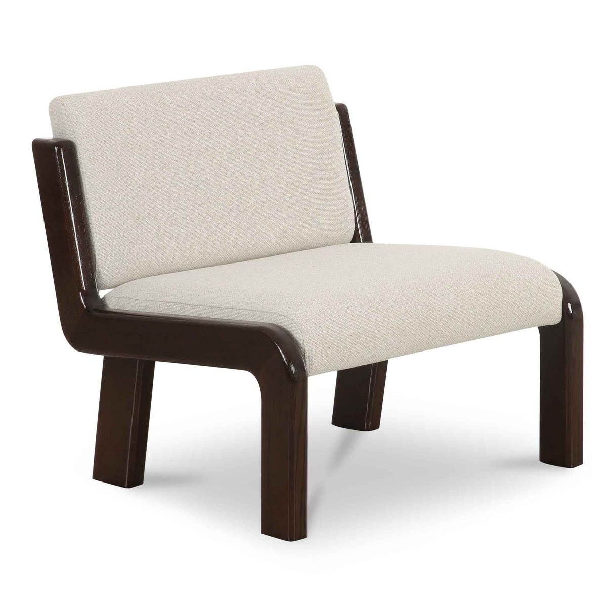 Edie Flecked Ivory Accent Chair by Moe's Home at Eve Furniture