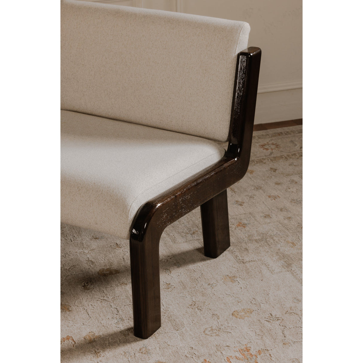 Edie Flecked Ivory Accent Chair by Moe's Home at Eve Furniture