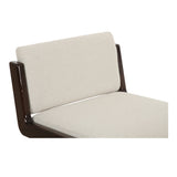 Edie Flecked Ivory Accent Chair by Moe's Home at Eve Furniture