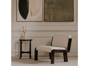 Edie Flecked Ivory Accent Chair by Moe's Home at Eve Furniture
