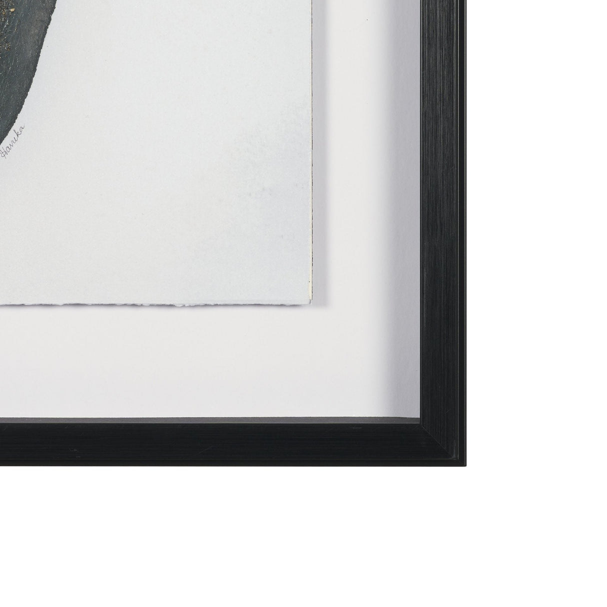 Ediface I by Ira Havuka Hand Embelished Textured Framed Artwork Matted under Glass by Mercana at Eve Furniture