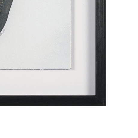 Ediface I by Ira Havuka Hand Embelished Textured Framed Artwork Matted under Glass by Mercana at Eve Furniture
