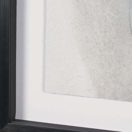 Ediface I by Ira Havuka Hand Embelished Textured Framed Artwork Matted under Glass by Mercana at Eve Furniture