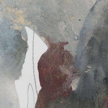 Ediface I by Ira Havuka Hand Embelished Textured Framed Artwork Matted under Glass by Mercana at Eve Furniture